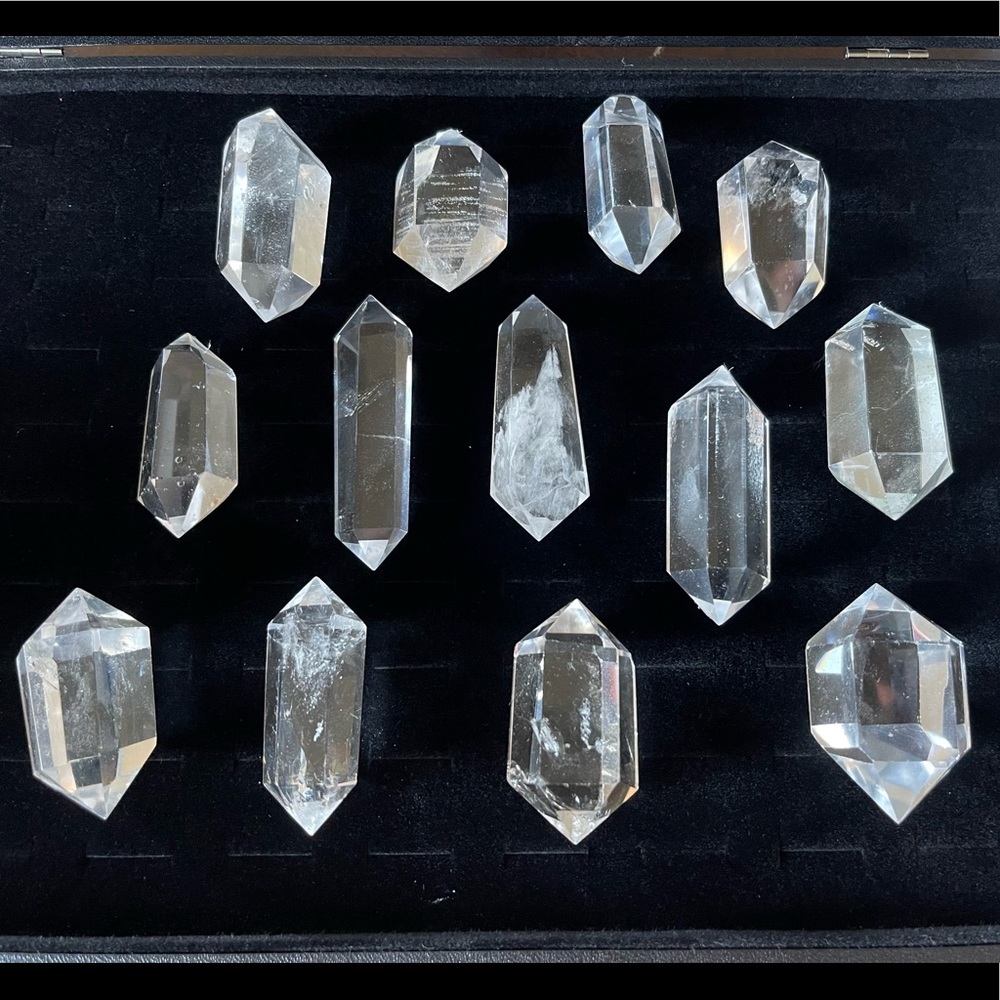 Double point natural quartz crystal - Picture 10 of 10